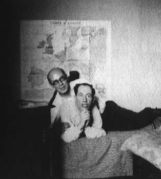 Alfred Perles y Henry Miller.