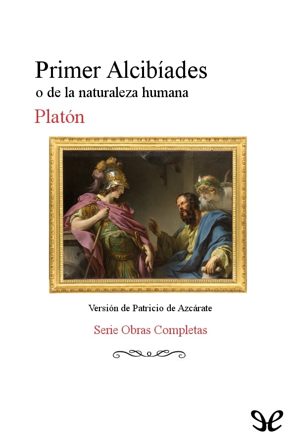 Portada del libro Primer Alcibiades