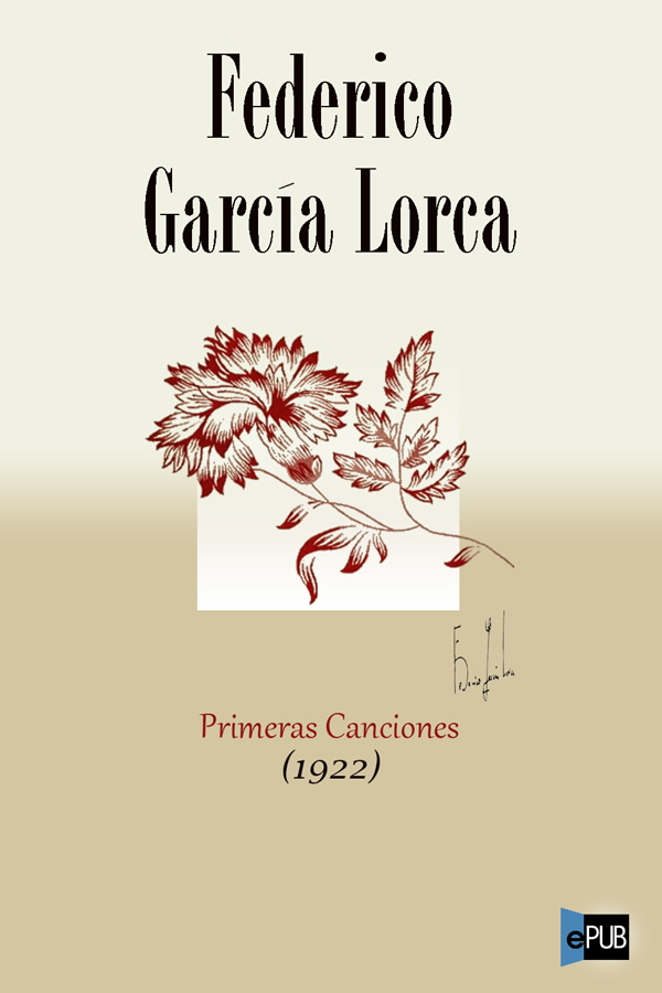 Portada del libro Primeras canciones