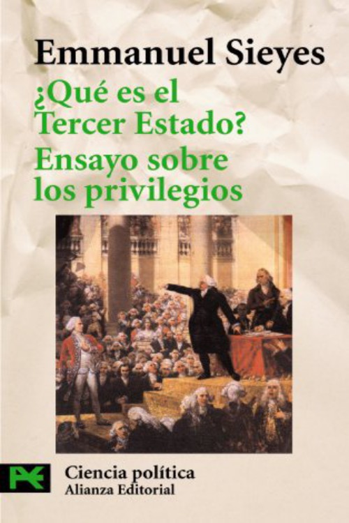 Portada del libro Que es el Tercer Estado Ensayo sobre los privilegios