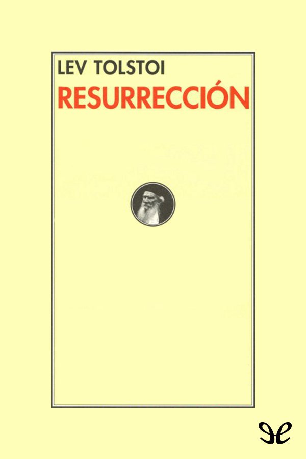 Portada del libro Resurreccion