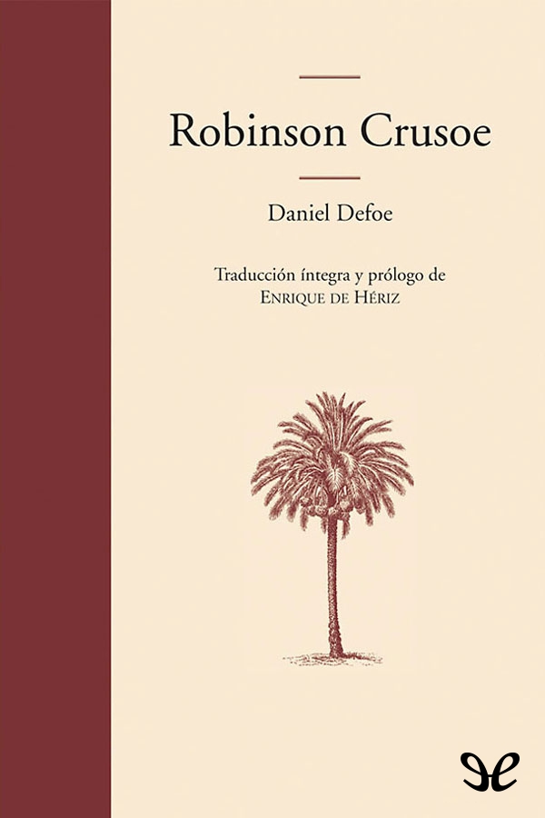 Portada del libro Robinson Crusoe ed Edhasa