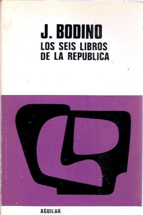 Portada del libro Los seis libros de la Republica