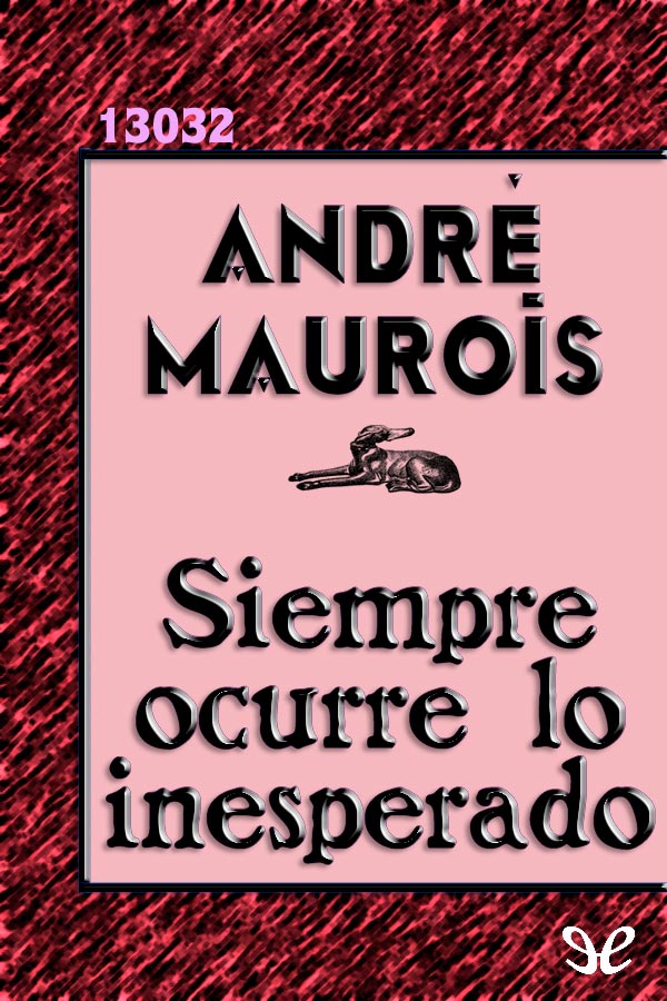 Portada del libro Siempre ocurre lo inesperado