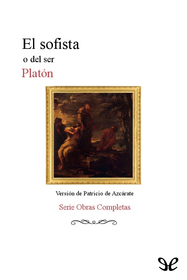 Portada del libro El sofista