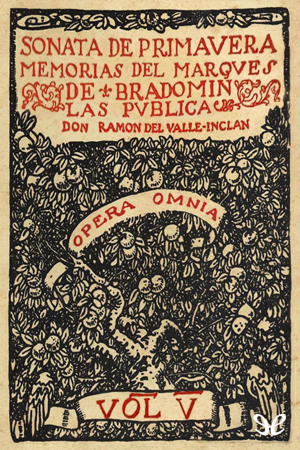 Portada del libro Sonata de Primavera