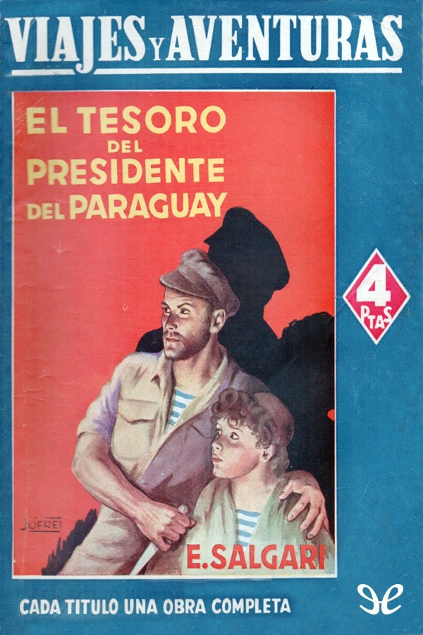 Portada del libro El tesoro del Presidente del Paraguay