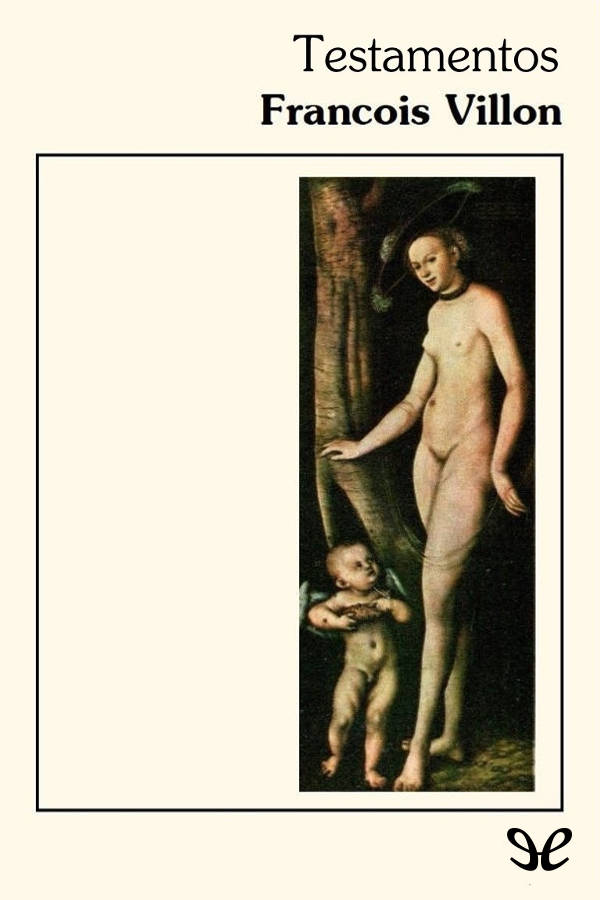 Portada del libro Testamento