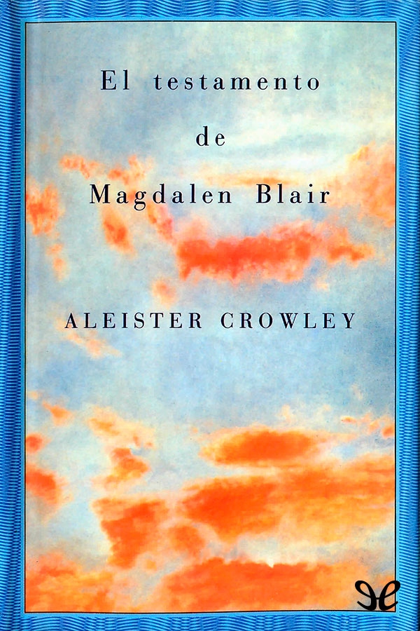 Portada del libro El testamento de Magdalen Blair