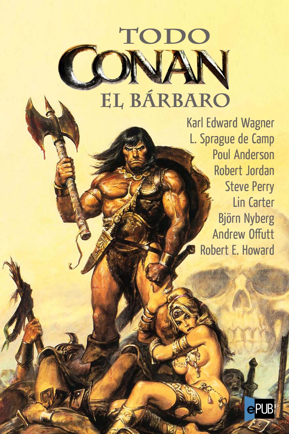 Portada del libro Todo Conan el Barbaro