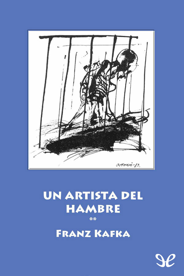 Portada del libro Un artista del hambre