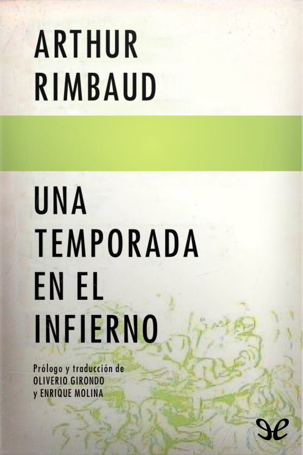 Portada del libro Una temporada en el infierno