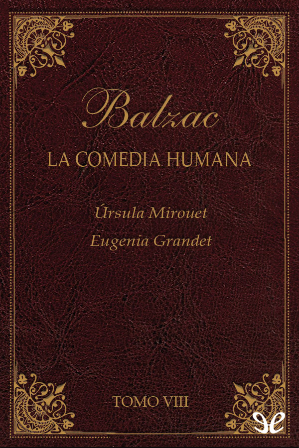 Portada del libro Ursula Mirouet  Eugenia Grandet