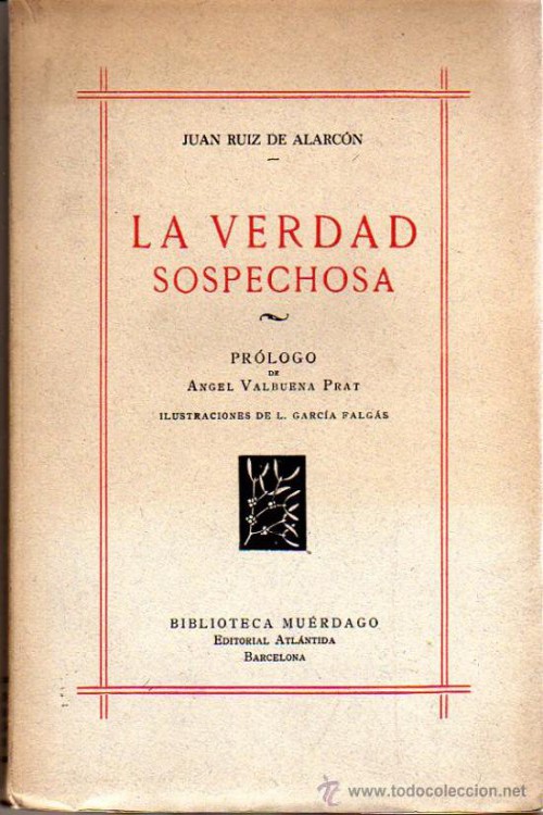 Portada del libro La verdad sospechosa