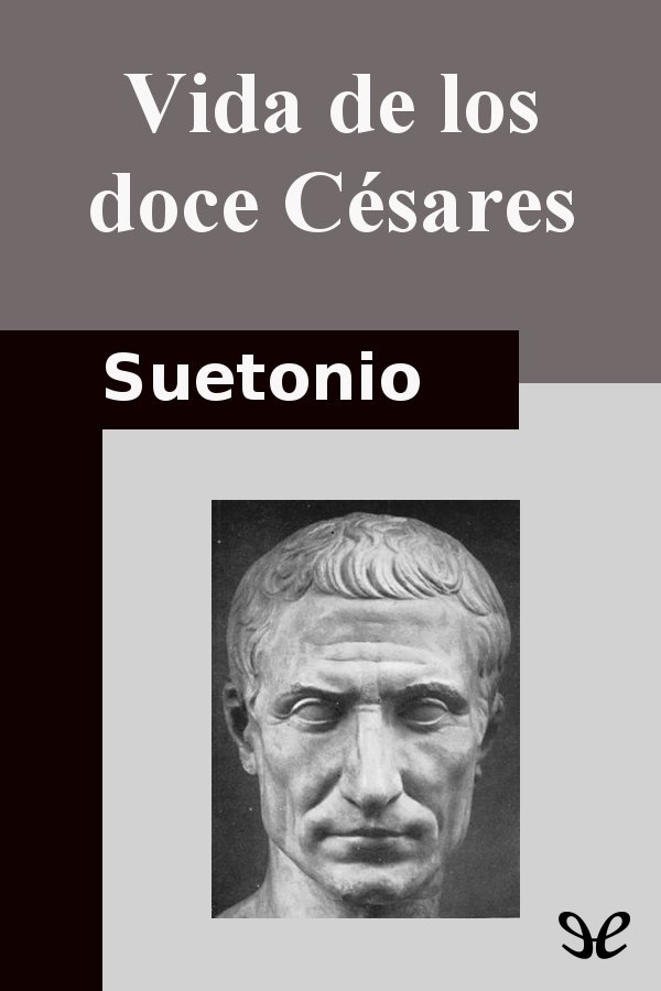 Portada del libro Vida de los doce Cesares